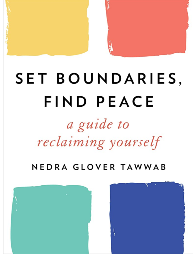 Set Boundaries, Find Peace by Nedra Glennon Tawwab — a boundaries therapy resource recommended by Blue Canary Psychotherapy
